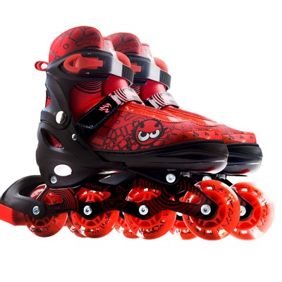 wholesale cheap led wheels light custom inline shoes roller skate for kids