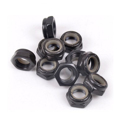 Imperial black standard skateboard  accessories hardware nut screw