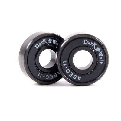 Pro ABEC 11 Nylon Ball roller Retainer Black Ceramic Skate Skateboard Bearings