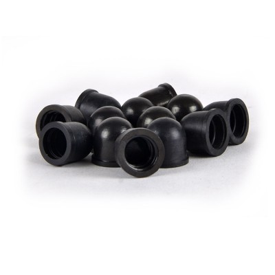 Small black rubber pivot cups 12mm skateboard accessories