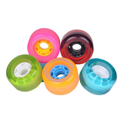 wholesale 78a custom free flash light up led street cruiser skateboard wheels