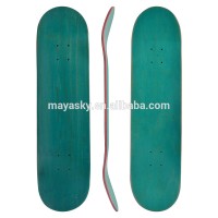 wholesale pro blank 7 ply 100% canadian maple skateboard decks