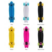 wholesale cheap 22 inch plastic mini cruiser complete skateboard for kids